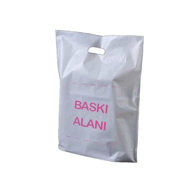 Ekonomik 100 KG Baskılı Mağaza Poşeti -Tek Renk Baskılı